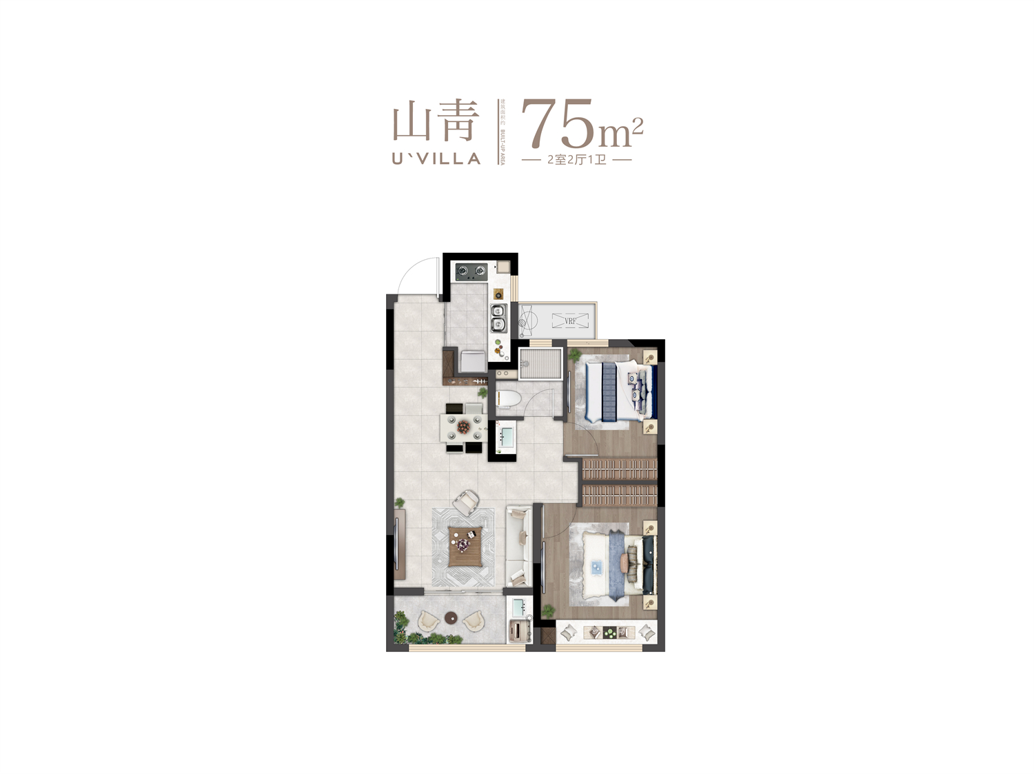 山青75㎡